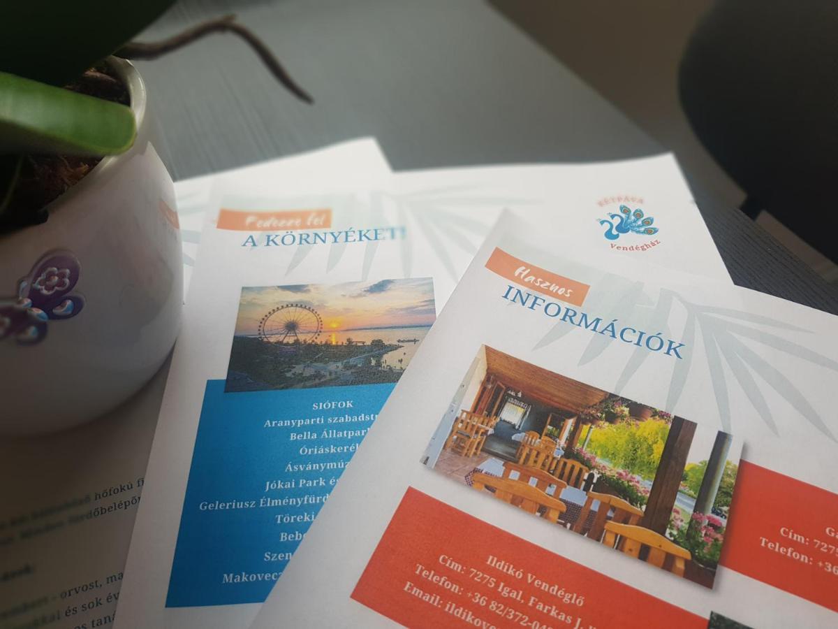 Hotel Ketpava Vendeghaz Igal Exteriér fotografie